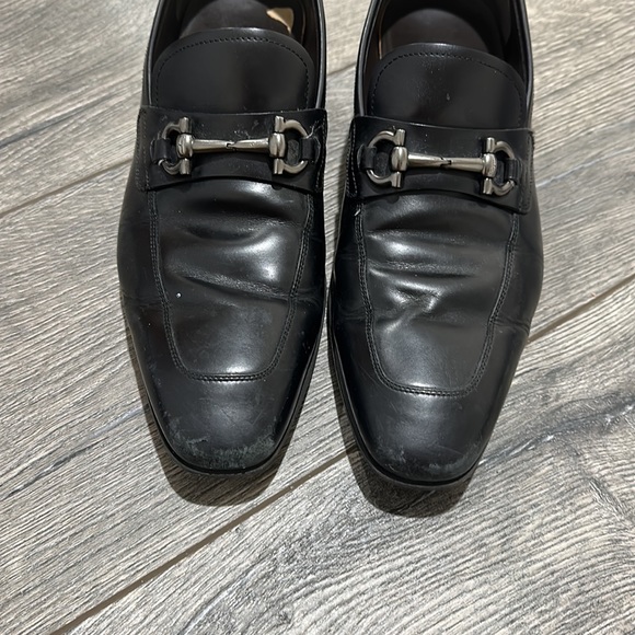 • Salvatore Ferragamo • Men’s Authentic Moccasin with Gancini ornament Black 8 - Picture 5 of 8